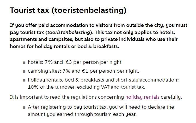 tourist tax